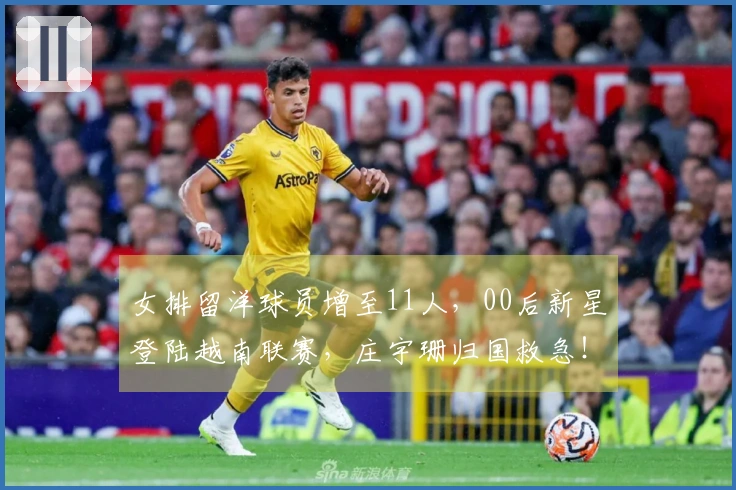 女排留洋球员增至11人，00后新星登陆越南联赛，庄宇珊归国救急！